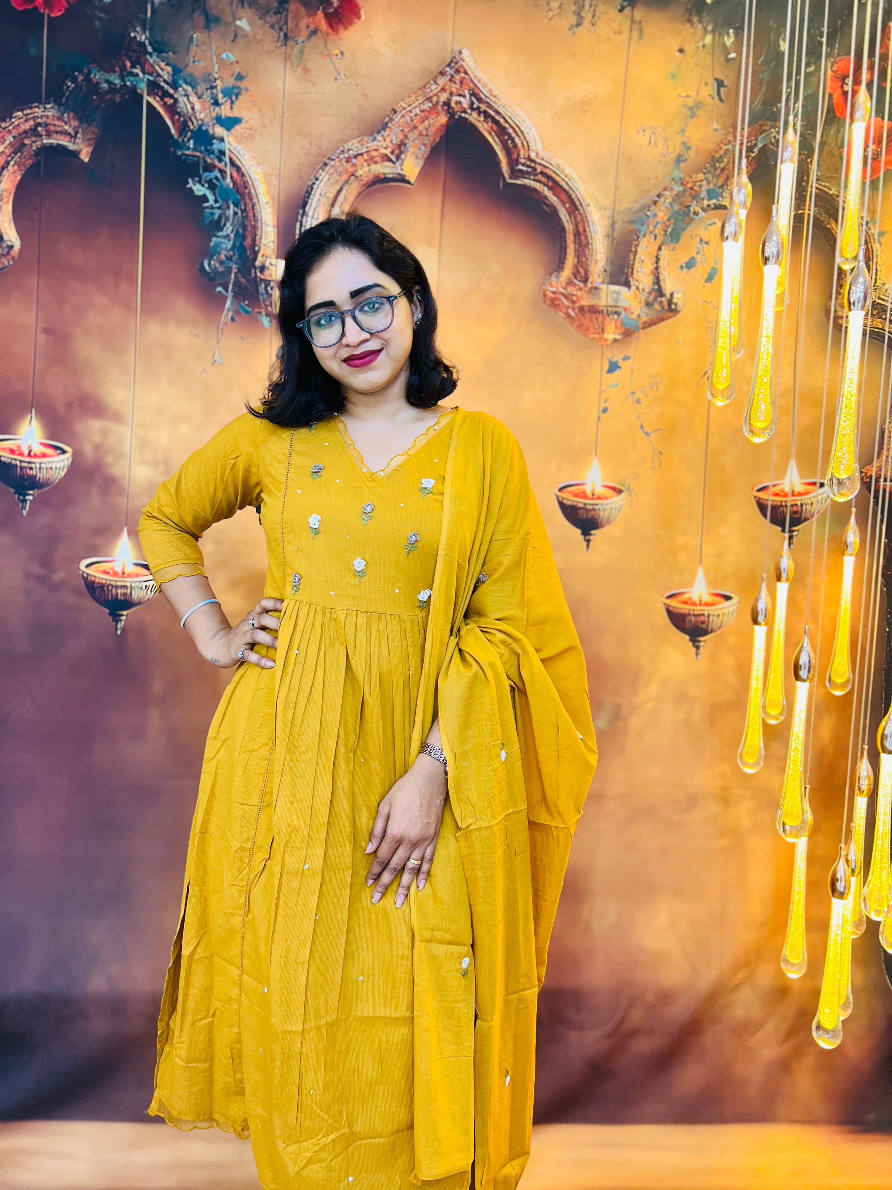 Golden Glow A-Line Set ✨